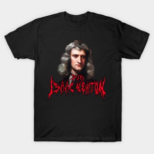 Sir Isaac Newton Metal T-Shirt